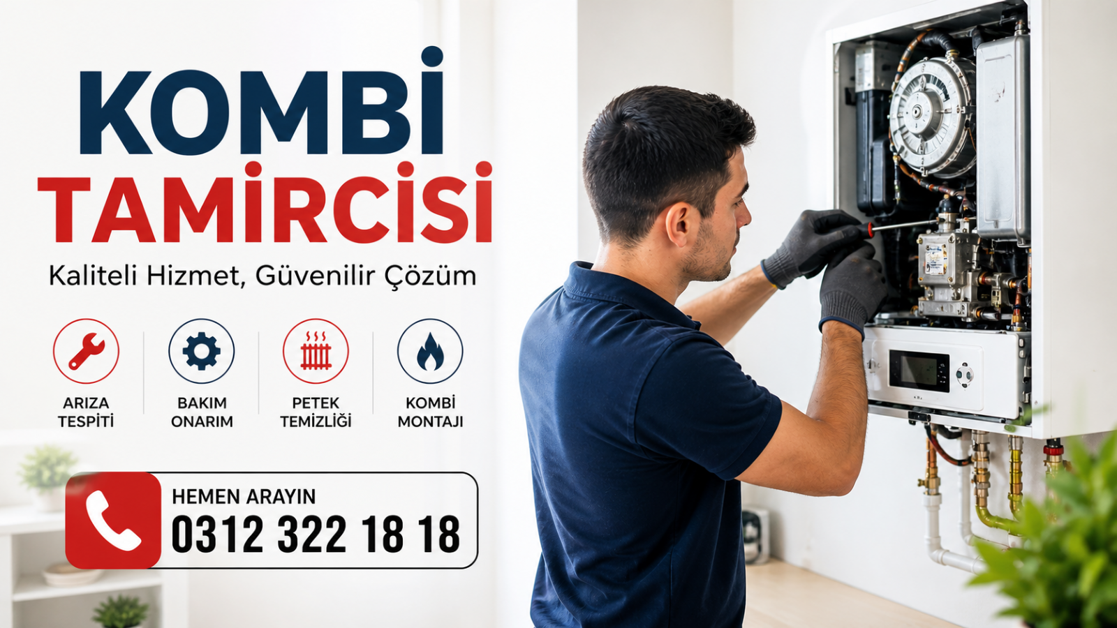 Çubuk Kombi Tamiri